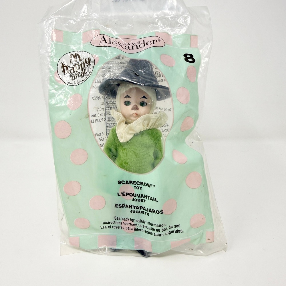 Madame Alexander‎ 2007 McDonalds Happy Meal Wizard of Oz Scarecrow Toy 8 New
